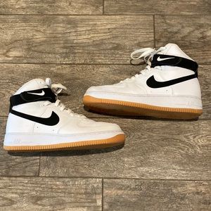 Men’s Nike Air Force 1- White, EUC